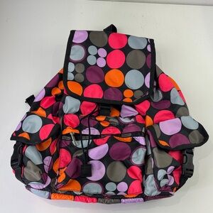 Le Sportsac Colourful Polka Dot Backpack